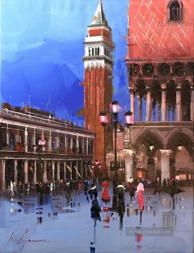 venedig Ölbilder verkaufen - Venedig 2 Palette KG Stadtbild